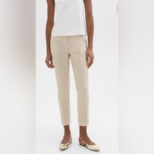 THEORY Treeca Pull-On Pant in Good Linen NWT SIZE 2